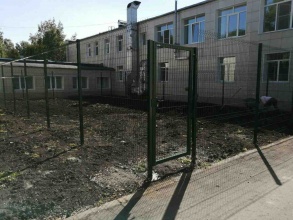 3D заборы для школы 15 метров фото в Реутове