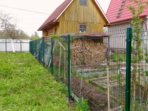 3D заборы 15 метров фото в Реутове
